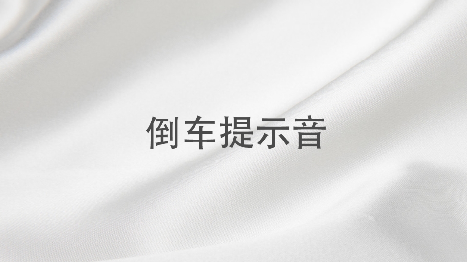 SYD系列-常规款-倒车提示音组合按键操作