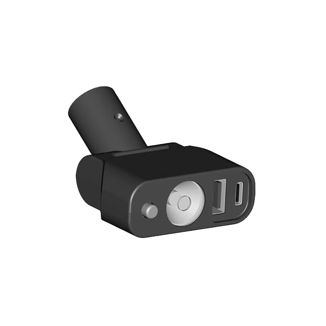 双接口多功能灯筒